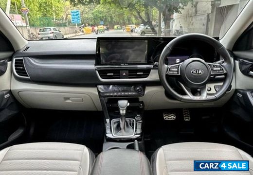 Steel Silver Kia Seltos GTX PLUS 1.4 DCT