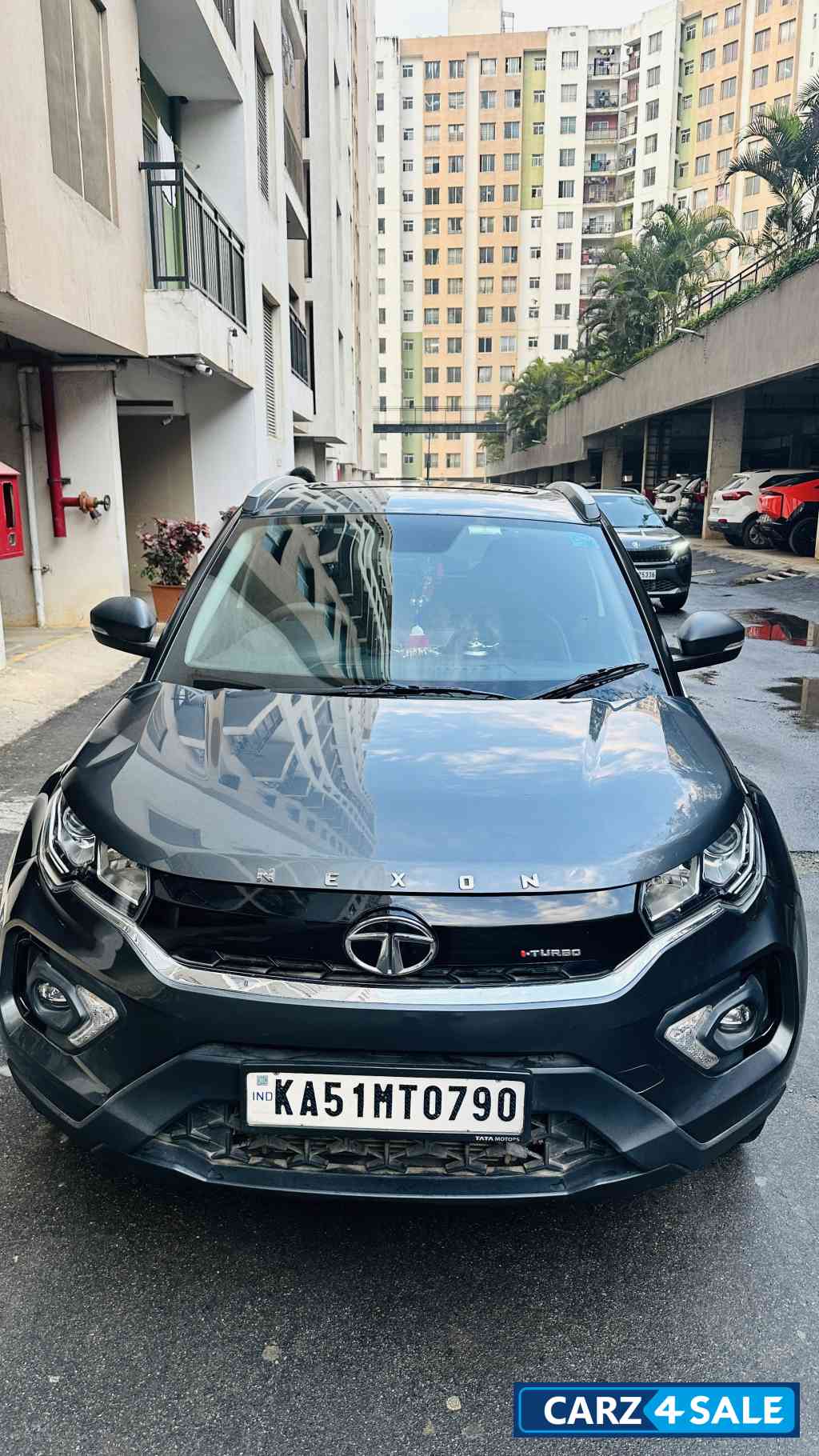 Daytona Grey Tata Nexon Xms