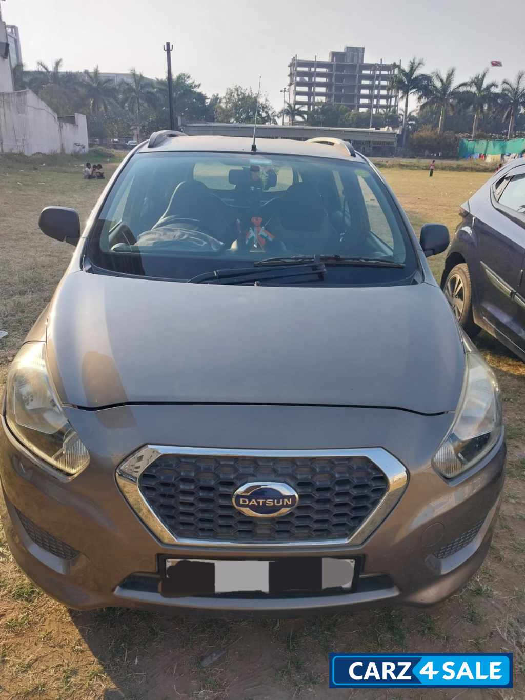 Grey Datsun Go Plus T