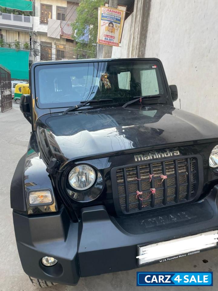 Black Mahindra Thar RWD Lx hard top manual diesel Black Mahindra Thar RWD Lx hard top manual diesel