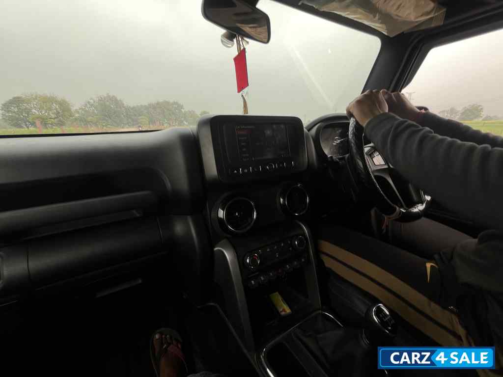 Black Mahindra Thar RWD Lx hard top manual diesel Black Mahindra Thar RWD Lx hard top manual diesel