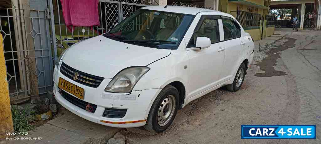 White Maruti Suzuki Dzire Tour Diesel