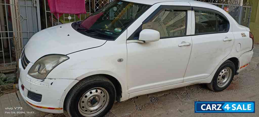 White Maruti Suzuki Dzire Tour Diesel