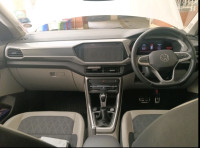 White Volkswagen Taigun GT Plus DSG