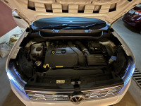 White Volkswagen Taigun GT Plus DSG