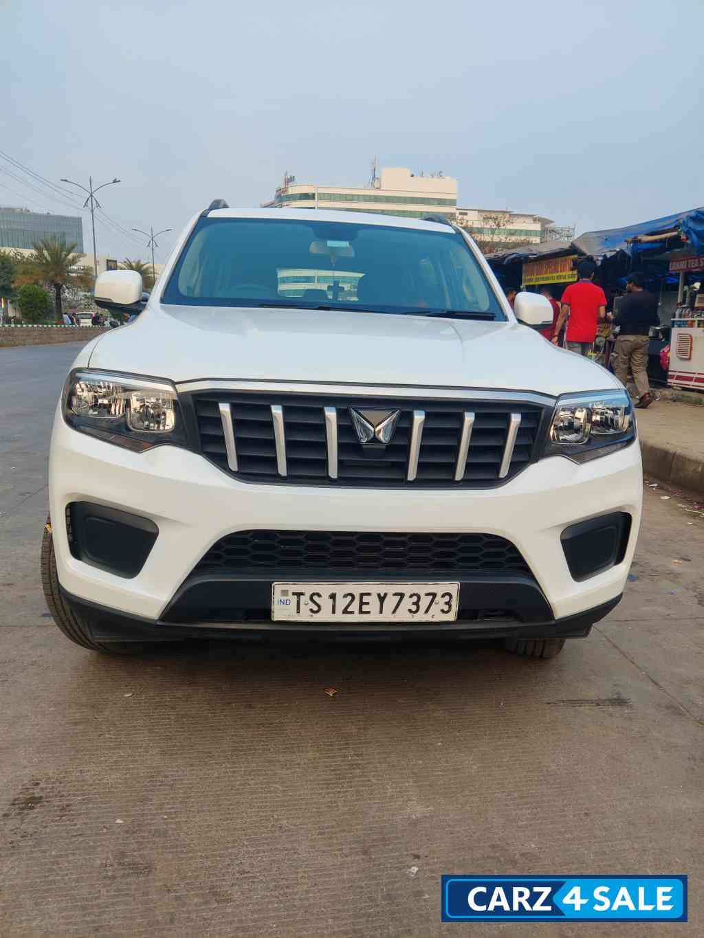 White Mahindra Scorpio Scorpio-N Z4