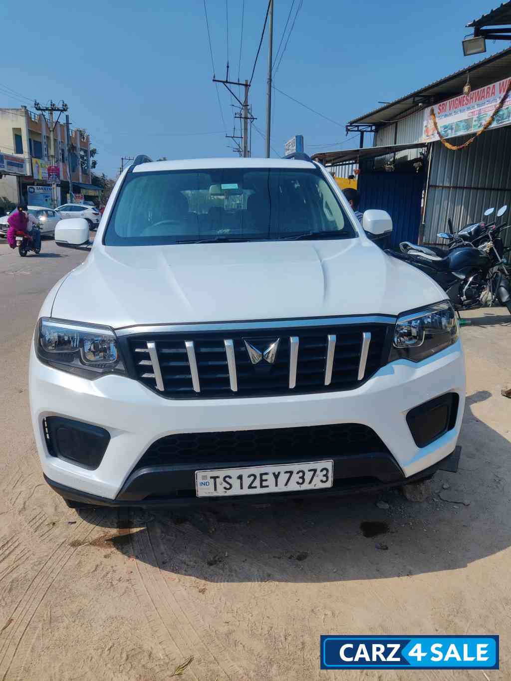 White Mahindra Scorpio Scorpio-N Z4