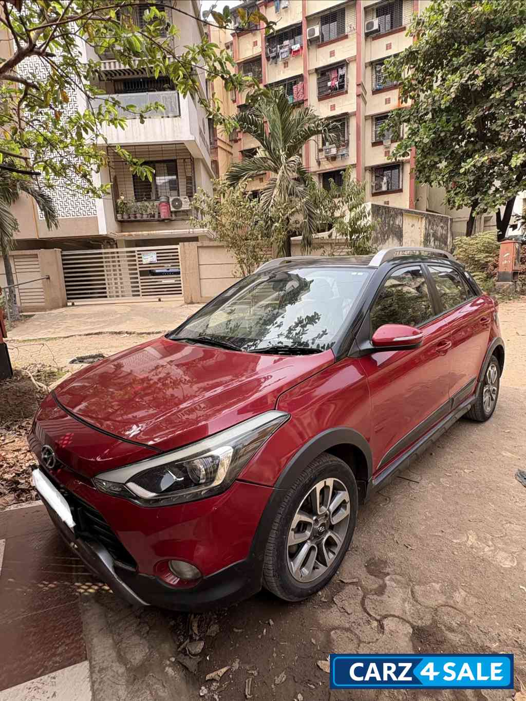 Red Hyundai Elite i20 Active sx