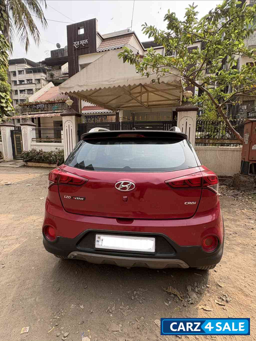 Red Hyundai Elite i20 Active sx