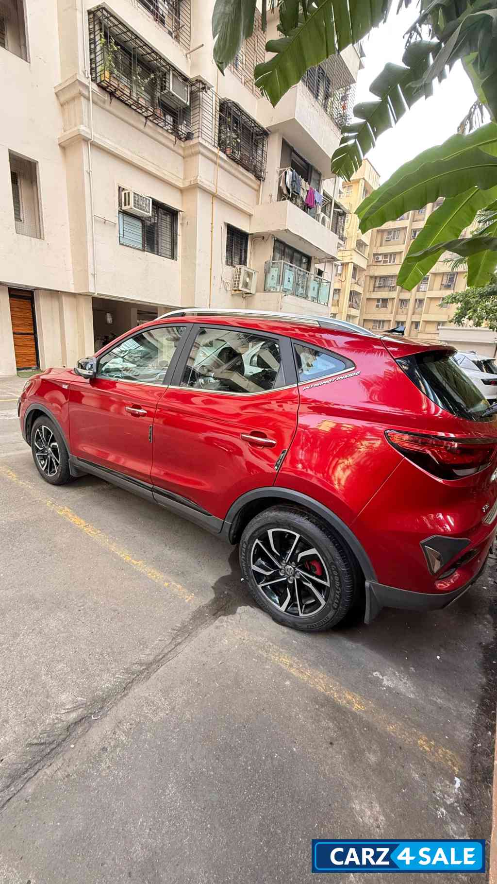 Red MG Astor 220 Turbo 6AT Savvy Red