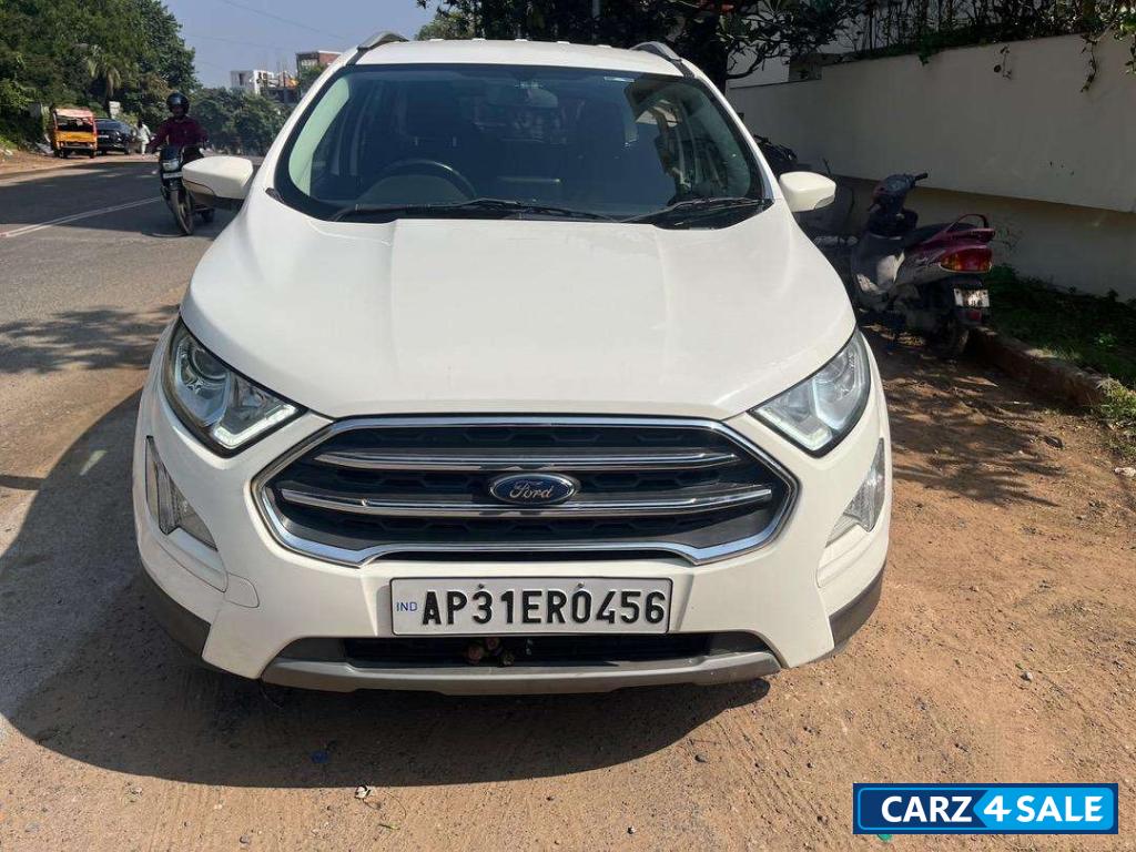Diamond White Ford Ecosport 1.5L TDCi Titanium