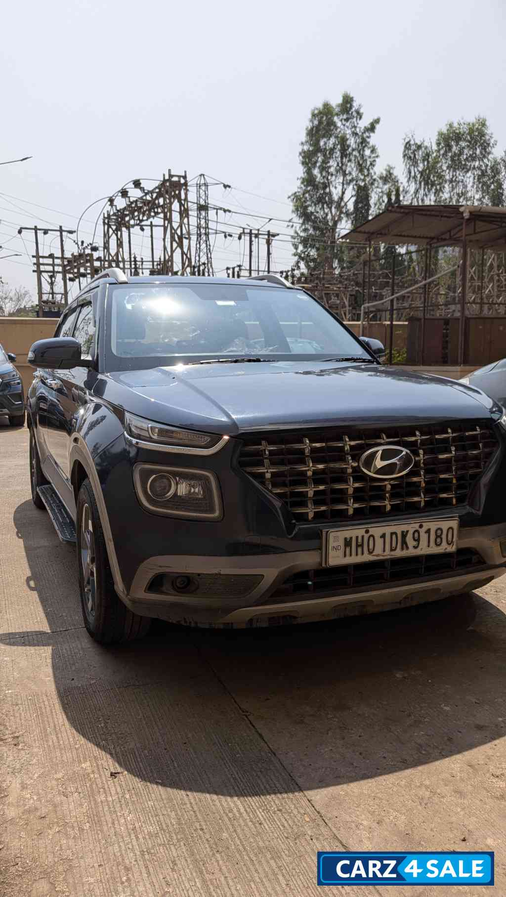 Denim Blue Hyundai Venue Sx Plus 1.0 Turbo DCT Petrol