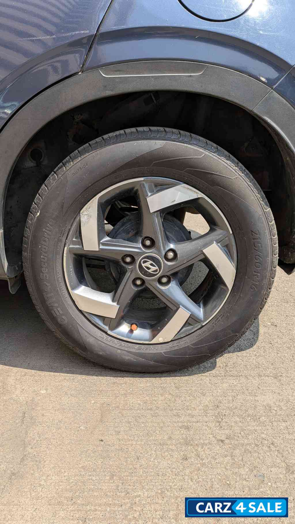 Denim Blue Hyundai Venue Sx Plus 1.0 Turbo DCT Petrol