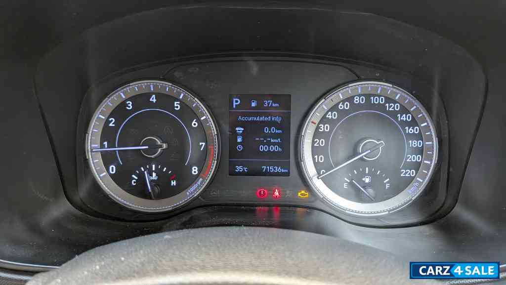 Denim Blue Hyundai Venue Sx Plus 1.0 Turbo DCT Petrol