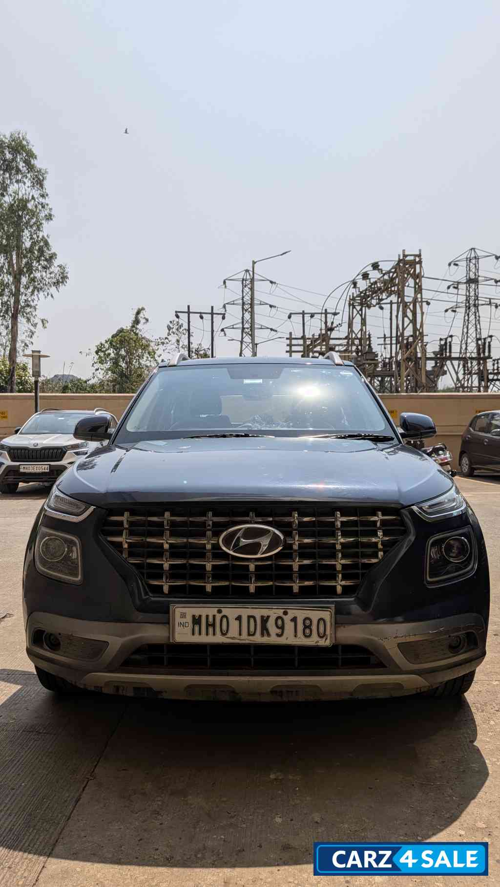 Denim Blue Hyundai Venue Sx Plus 1.0 Turbo DCT Petrol