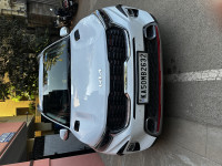 White Kia Sonet GTX IMT