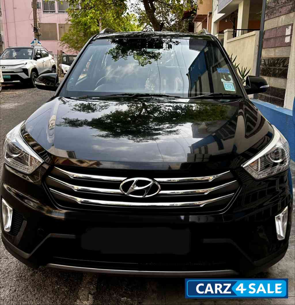 Phantom Black Hyundai Creta SX plus petrol MT