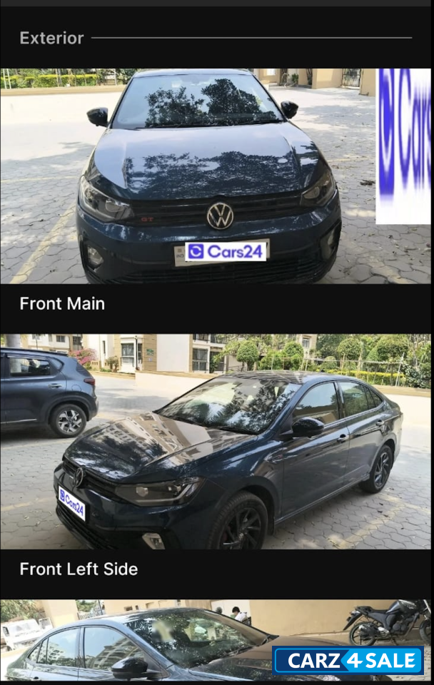 Lava Blue Volkswagen Virtus 1.5 DSG AT 2025