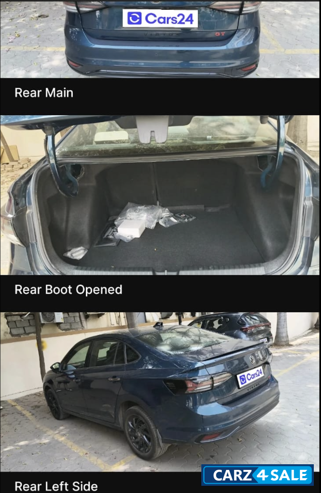 Lava Blue Volkswagen Virtus 1.5 DSG AT 2025