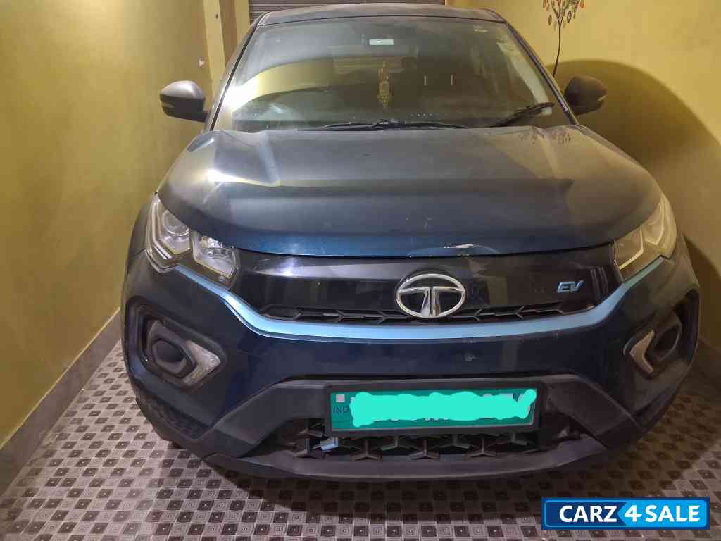 Teal Blue Tata Nexon XM EV