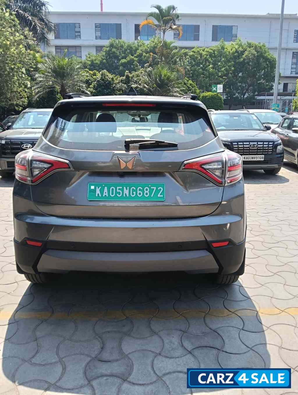 Grey Mahindra XUV400 EL