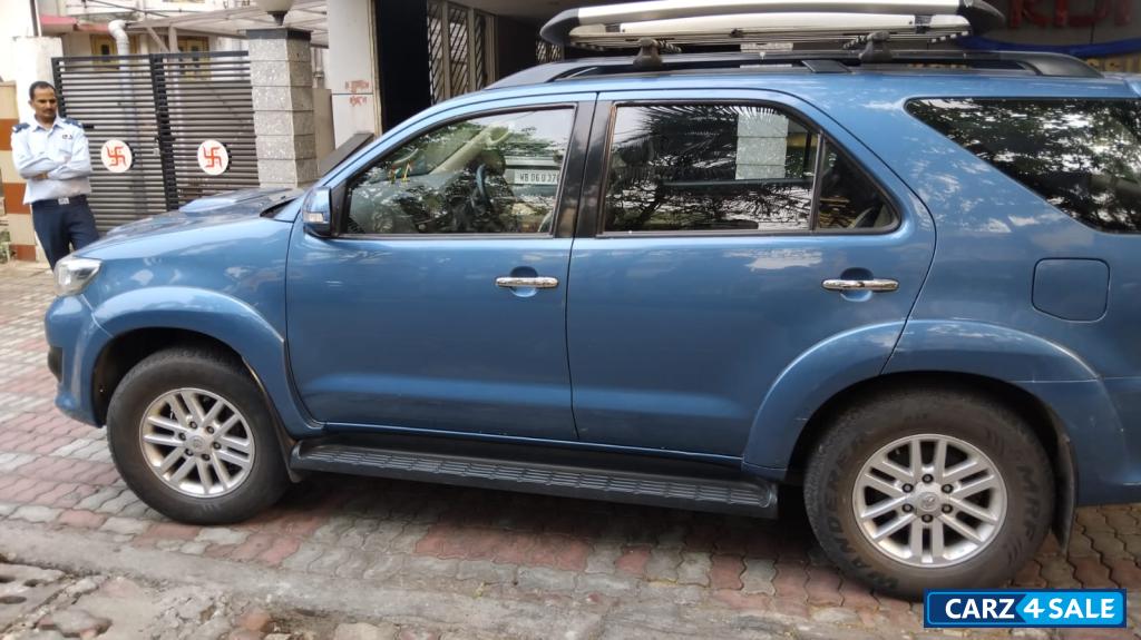 Blue Toyota Fortuner