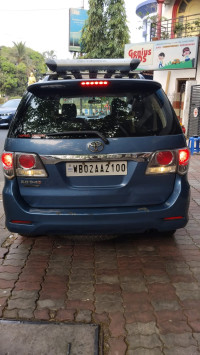 Blue Toyota Fortuner