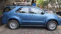 Blue Toyota Fortuner