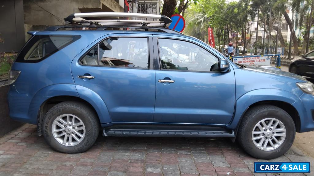 Blue Toyota Fortuner