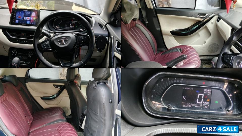 Dark Blue & Grey Tata Nexon XZA+ HS Automatic Dual Tone Petrol AMT Dark Blue & Grey Tata Nexon XZA+ HS Automatic Dual Tone Petrol AMT