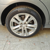 Silver Mercedes-Benz C-Class 200 BE avantgarde