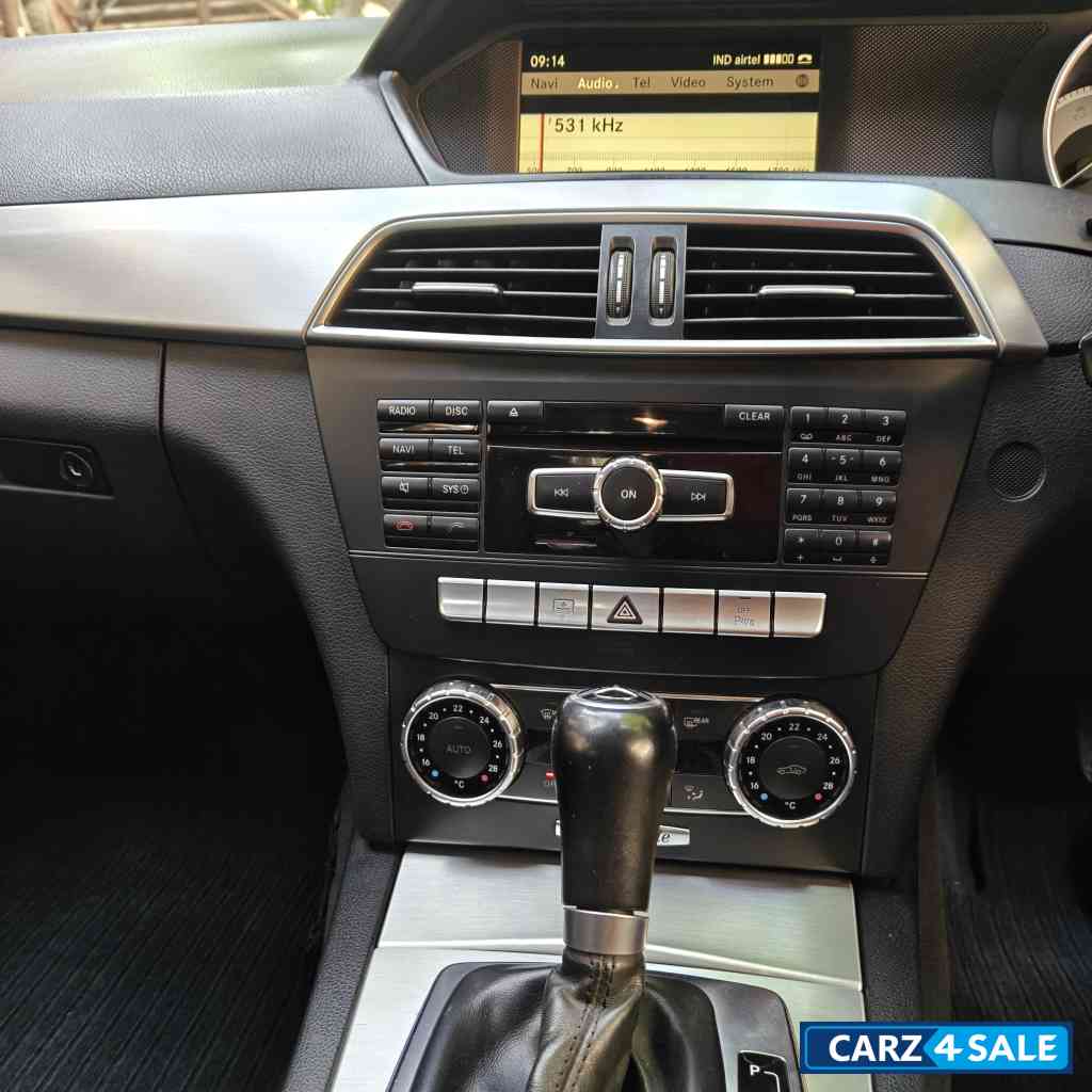 Silver Mercedes-Benz C-Class 200 BE avantgarde