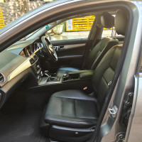 Silver Mercedes-Benz C-Class 200 BE avantgarde