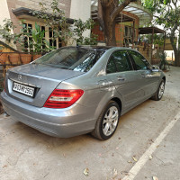 Silver Mercedes-Benz C-Class 200 BE avantgarde