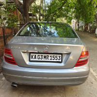 Silver Mercedes-Benz C-Class 200 BE avantgarde
