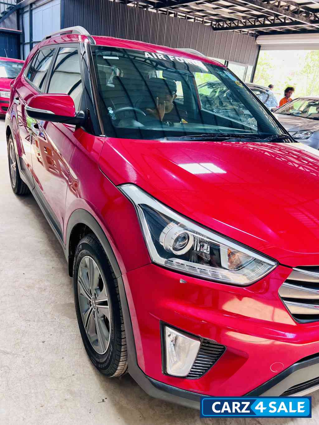 Red Hyundai Creta VT VT SX PLUS AT Red Hyundai Creta VT VT SX PLUS AT