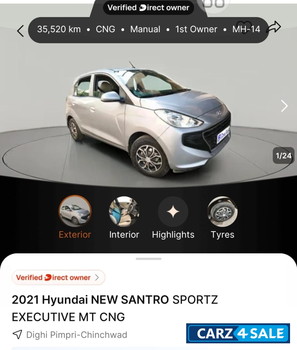 Hyundai Santro CNG EXCUTIVE SPORTS