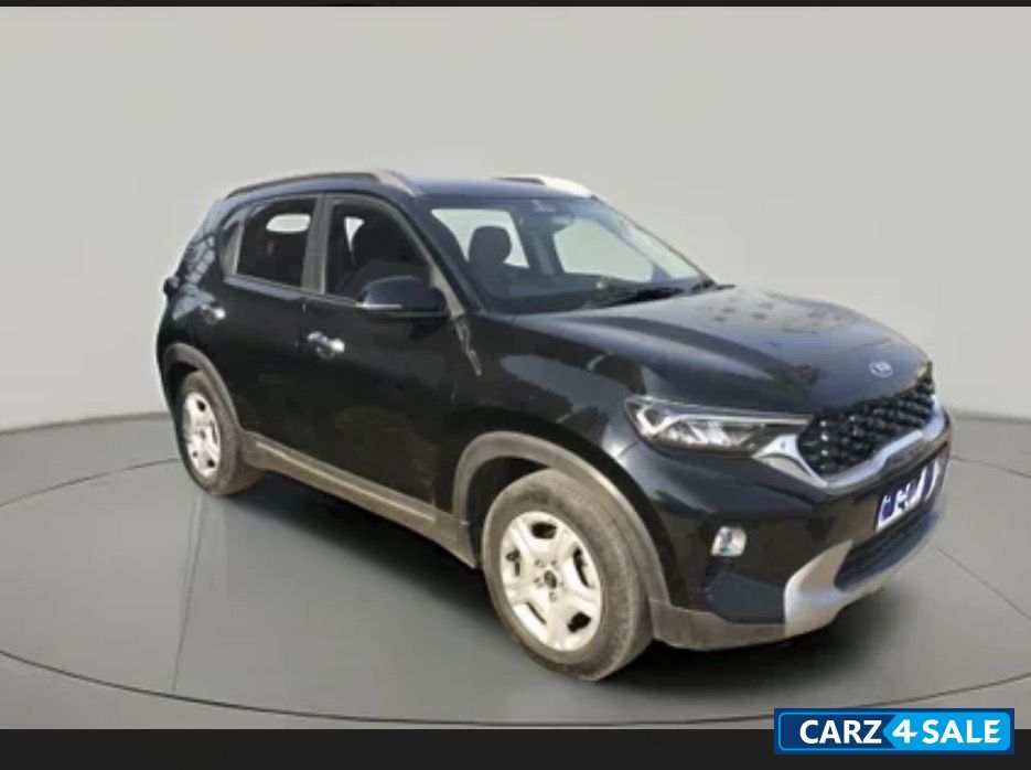 Black Kia Sonet HTX Diesel Manual