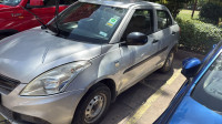 Silver Maruti Suzuki Dzire LXI O