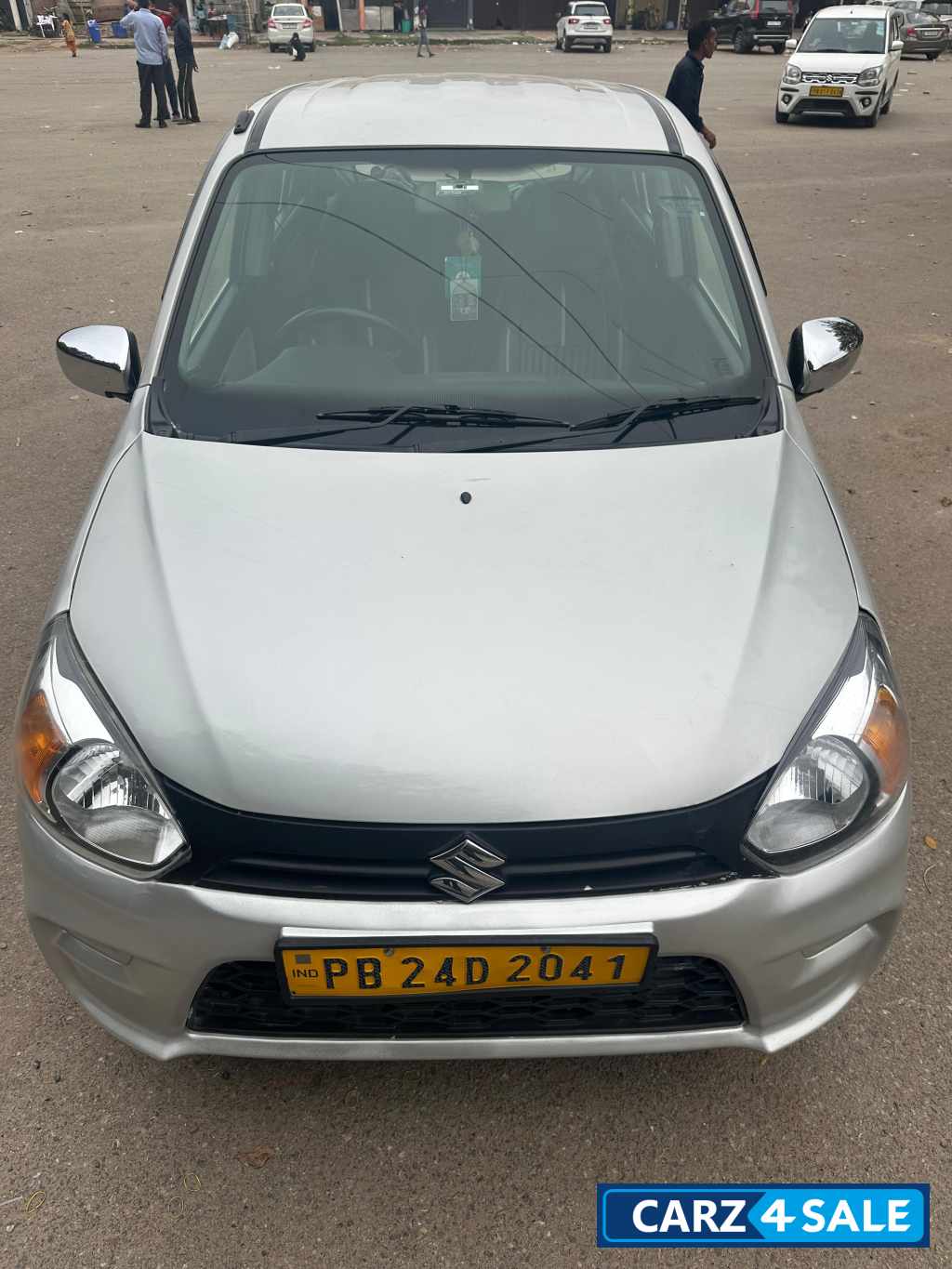 Silver Grey Maruti Suzuki Alto Alto 800 Lxi