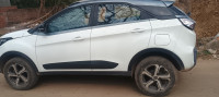 White And Grey Tata Nexon XZ+HS