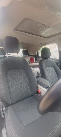 White And Grey Tata Nexon XZ+HS