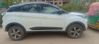 White And Grey Tata Nexon XZ+HS