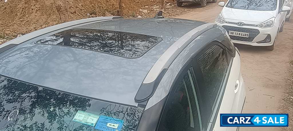 White And Grey Tata Nexon XZ+HS White And Grey Tata Nexon XZ+HS