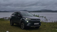 Grey Tata Nexon Fearless 1.2 revetron petrol DT 7DCA