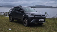 Grey Tata Nexon Fearless 1.2 revetron petrol DT 7DCA