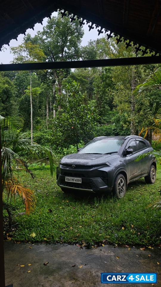 Grey Tata Nexon Fearless 1.2 revetron petrol DT 7DCA