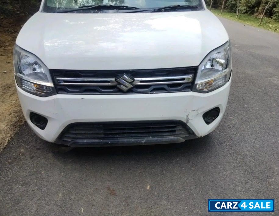 White Maruti Suzuki Wagon R Lxi