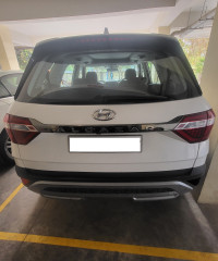 White Hyundai Alcazar Prestige 1.5(O) Automatic 7 Seater