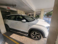 White Hyundai Alcazar Prestige 1.5(O) Automatic 7 Seater